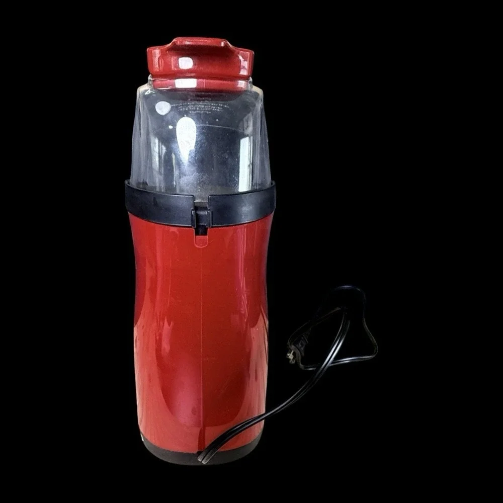 PRESTO 04846 Electric Hot Air Popcorn Popper Red Built In Butter‎ Melter
